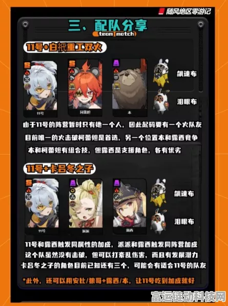 绝区零火队配队秘籍，制霸战场的关键策略