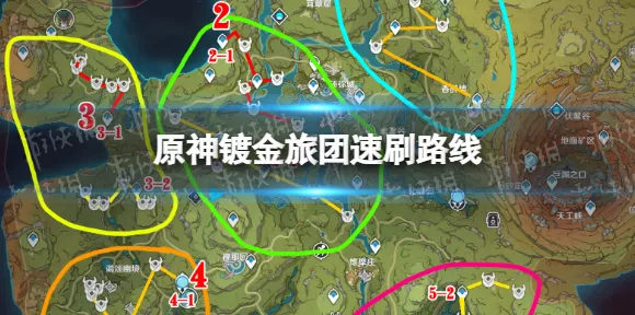 原神高效攻略，揭秘技能材料速刷黄金路线