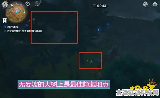 原神无妄坡游侠躲猫猫深度攻略，掌握地形与技巧，成为躲藏大师