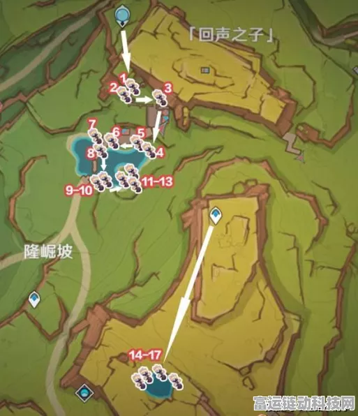原神肉龙掌采集秘籍，高效路线全解析