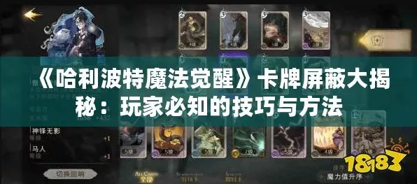 哈利波特魔法觉醒，大师卡牌显示关闭攻略与实战影响解析
