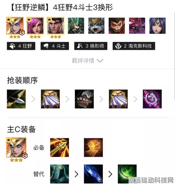 金铲铲之战换形龙女阵容搭配全攻略