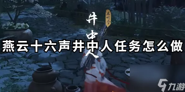 燕云十六声之井中人任务全攻略
