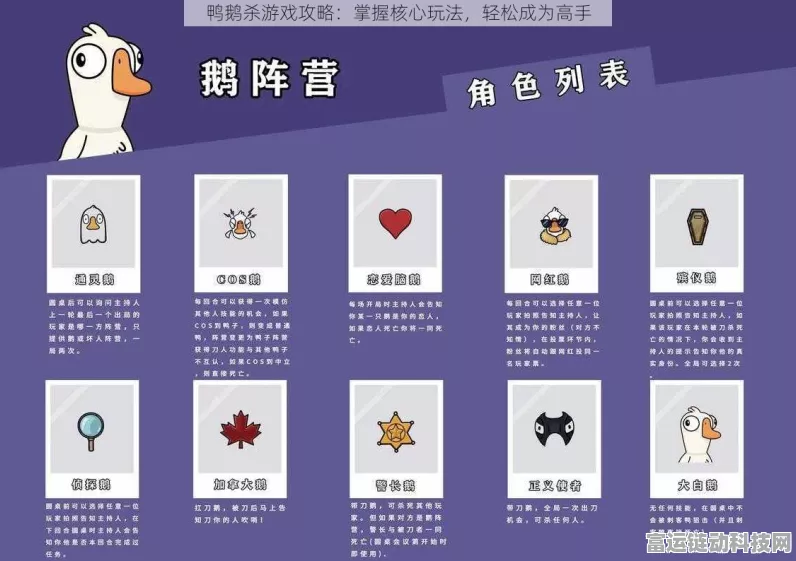 鹅鸭杀，掌握隐形鸭技能，称霸游戏战场的秘籍