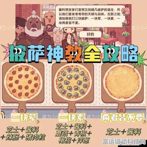 通关秘籍，可口的披萨美味的披萨数学测试全攻略