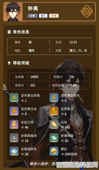 原神深度解析，钟离强度评估与抽取培养全攻略