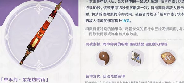 原神东花坊时雨深度解析，属性全揭秘