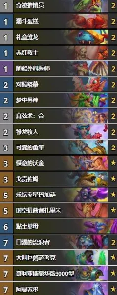 炉石传说新纪元，治疗快攻牧卡组引领标准模式风暴