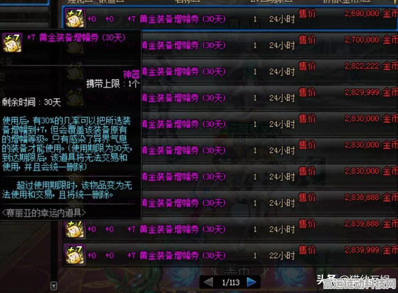 DNF 神奇黄金增幅书大揭秘，作用超乎想象
