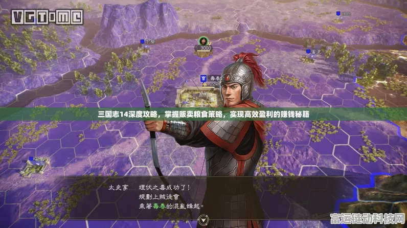 三国志14前期高效征粮策略揭秘，助你称霸乱世