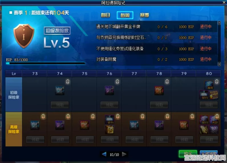 DNF 阿拉德探险记第十一季 高级探险家丰厚奖励大揭秘