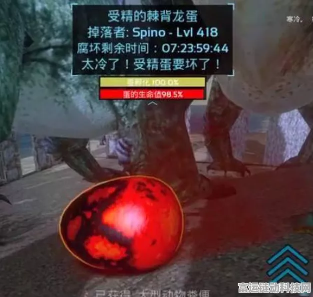 手游方舟，生存进化深度攻略，揭秘受精龙蛋的篝火孵化技巧