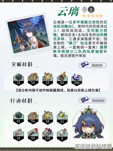 崩坏星穹铁道云璃完美遗器搭配秘籍