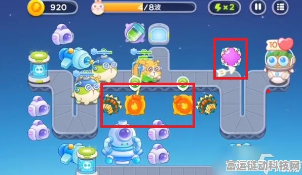 轻松拿下！保卫萝卜 4 太空穿越第 3 关通关秘籍
