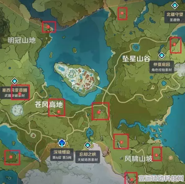 原神蒙德地灵龛全揭秘，位置与寻宝秘籍