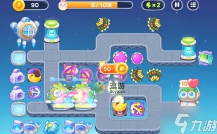 保卫萝卜 4 太空穿越第 12 关完美通关秘籍