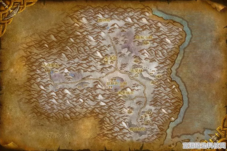 魔兽世界霜刃峰位置与路线全攻略