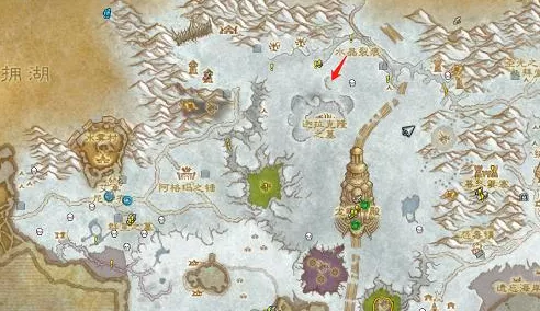 魔兽世界霜刃峰位置与路线全攻略