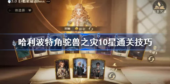 哈利波特魔法觉醒，角驼兽之灾 10 星通关秘籍大揭秘