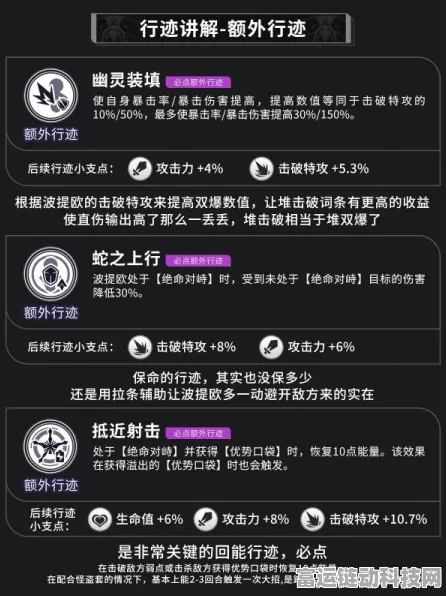 崩坏星穹铁道波提欧，技能解析与装备、光锥完美搭配指南