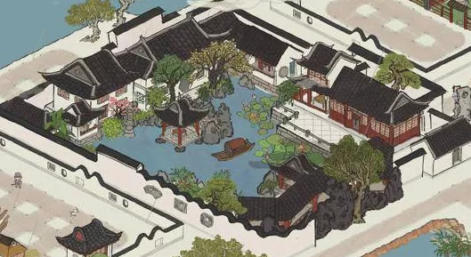 江南百景图金谷园建筑，独特魅力与详细解析