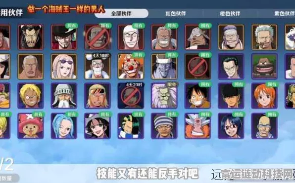航海王壮志雄心组队秘籍大揭秘