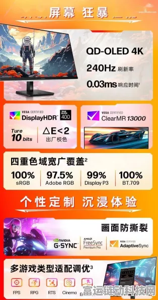 惠普暗影精灵32寸OLED显示器震撼登场，助力手游玩家畅享极致视觉盛宴