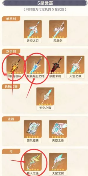 原神武器池保底与定轨机制深度剖析，助你精准抽取心仪武器