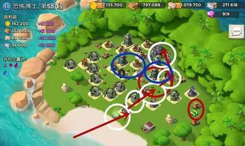 海岛奇兵战术揭秘，19级木材资源岛顶尖防御阵型深度解析