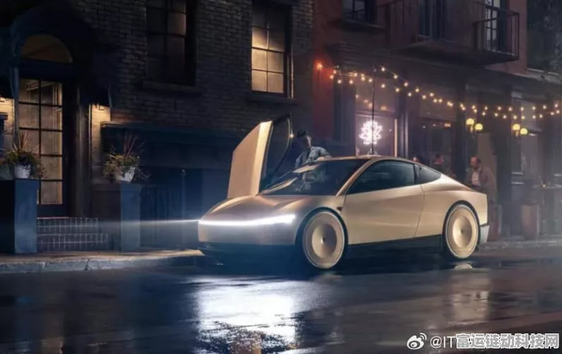 手游新纪元，特斯拉CyberCab无人驾驶出租车震撼登场，重塑游戏世界交通体验