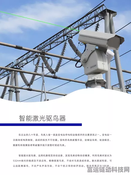 AI智能激光语音驱鸟器，守护电网安全的新利器