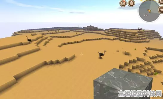 迷你世界沙漠吃鸡大赛，揭秘最强加特林武器藏匿地点
