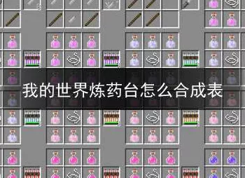 我的世界炼药台制作与使用全攻略，打造你的专属药剂师之路