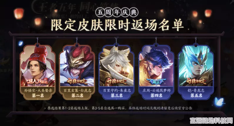 王者荣耀2021元旦限定皮肤大揭秘，珍稀款式与活动细节全览
