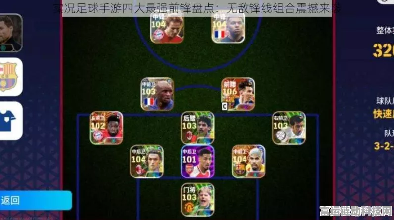 手游攻略，实况足球顶尖前锋挑选秘籍，助你赛场制胜