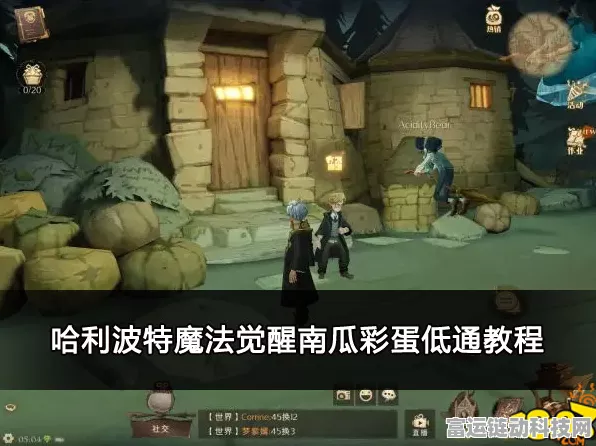 哈利波特，魔法觉醒攻略揭秘！海格小屋南瓜彩蛋通关秘籍