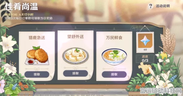原神佳肴尚温挑战攻略，揭秘高效完成技巧，速通赢取豪华奖励