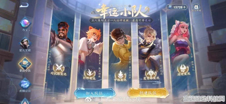 王者战队集结号，如何高效组建五人精英小队？