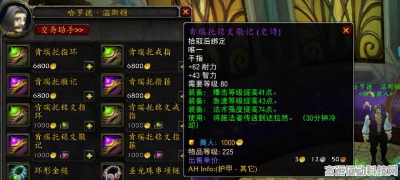 璀璨徽章之旅，魔兽世界肯瑞托戒指成就全攻略