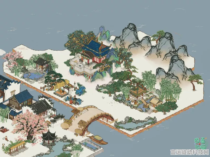 江南百景图中秋庆典，广寒宫与赏月园新建筑揭秘，赢取限定好礼！