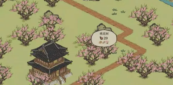 探秘江南百景图，桃花纷飞，最佳采集地点全攻略