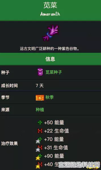 星露谷物语，解锁苋菜获取秘籍，打造你的田园传奇