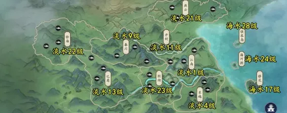 天涯明月刀手游全坐标图鉴揭秘，探索武侠世界的每一个角落