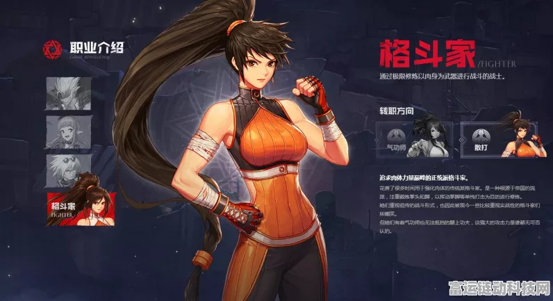 DNF手游70版本深度解析，女格斗家四大职业竞技场争霸，谁主沉浮？