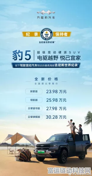 手游跨界新风尚，比亚迪方程豹豹5改装车型灵感融入手游，打造城市、露营、穿越主题赛事