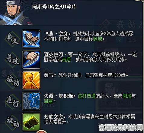 火影忍者OL攻略，揭秘阿斯玛风之刃的获取之道