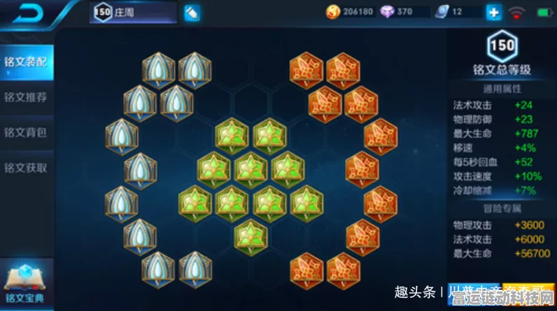 王者荣耀深度攻略，庄周四级符文与辅助五级铭文搭配秘籍