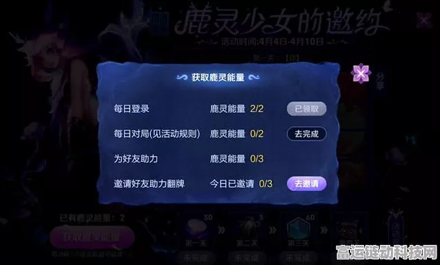 王者荣耀，揭秘鹿灵少女邀约活动全攻略，限时福利不容错过！