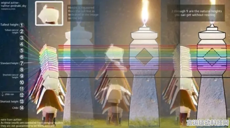 光遇身高对照表2024大揭秘，全新角色身高数据，探索游戏世界新维度