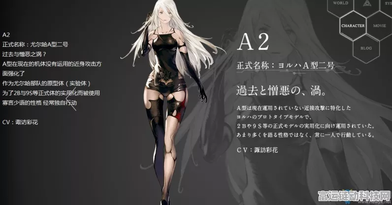 尼尔机械纪元A2长发造型深度解析，魅力与战斗力的完美融合